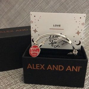 Alex and Ani Forever Family set of two bracelets